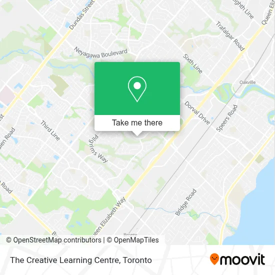 The Creative Learning Centre map