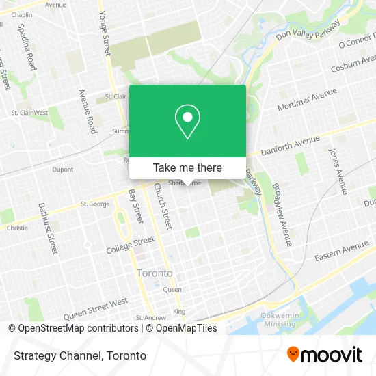 Strategy Channel map