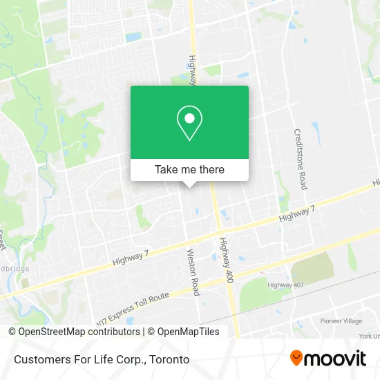 Customers For Life Corp. map