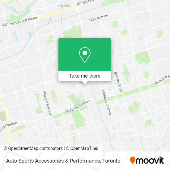 Auto Sports Accessories & Performance map