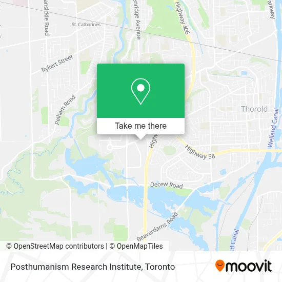 Posthumanism Research Institute map