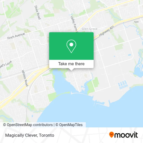 Magically Clever map