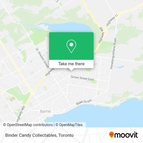 Binder Candy Collectables map