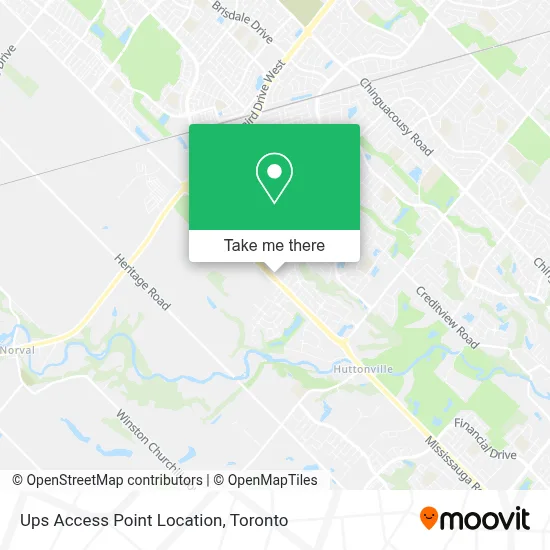 Ups Access Point Location plan
