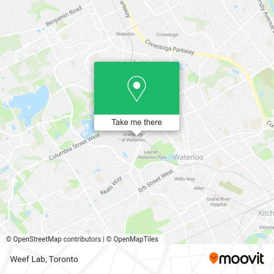 Weef Lab map