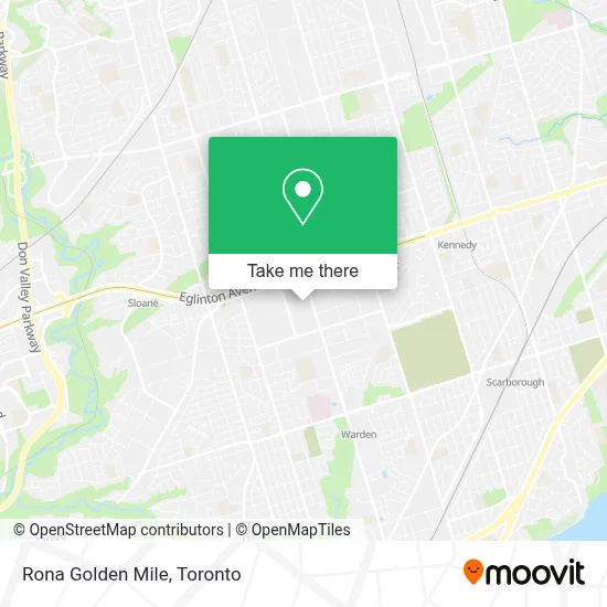 Rona Golden Mile map