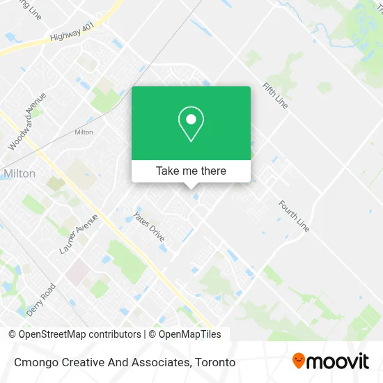 Cmongo Creative And Associates map