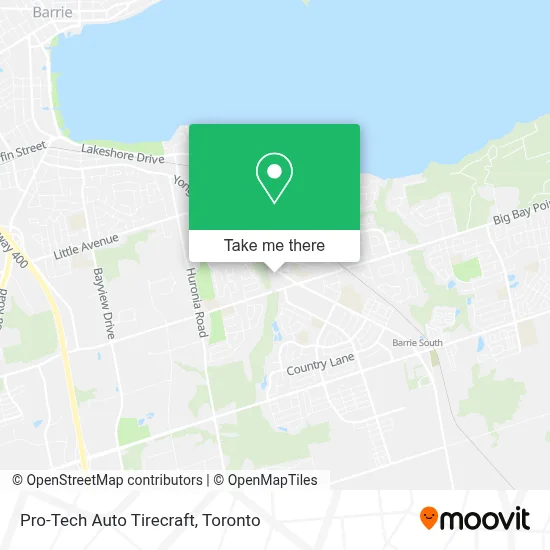 Pro-Tech Auto Tirecraft map