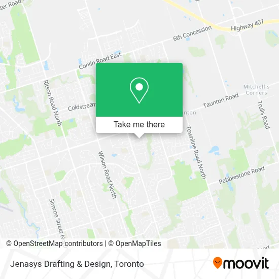 Jenasys Drafting & Design map