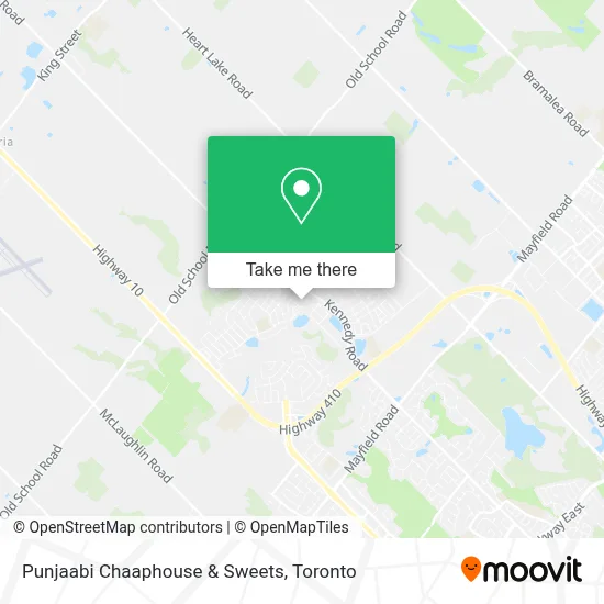 Punjaabi Chaaphouse & Sweets map
