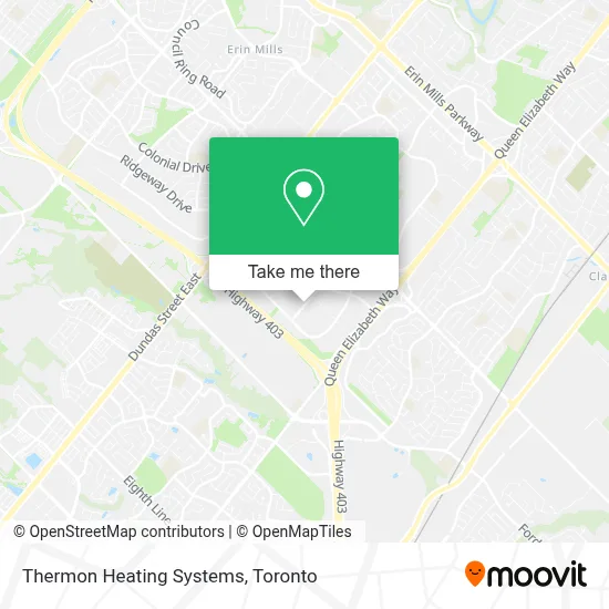 Thermon Heating Systems map