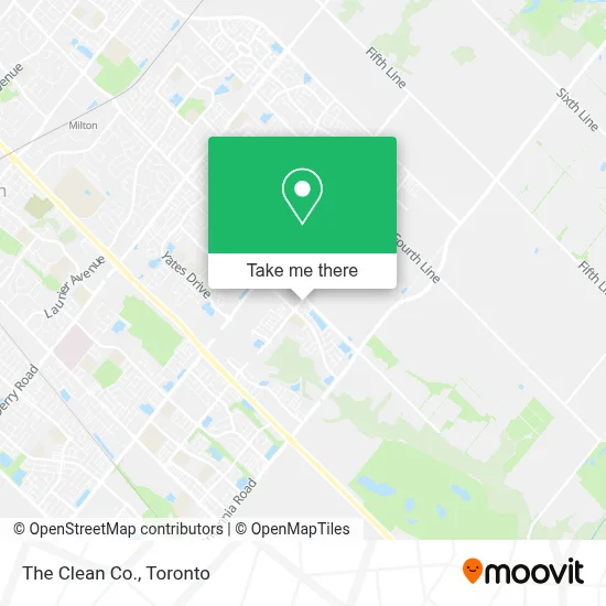 The Clean Co. map