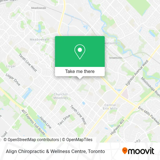 Align Chiropractic & Wellness Centre map
