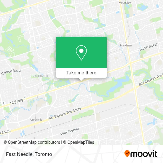 Fast Needle map