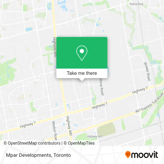 Mpar Developments map