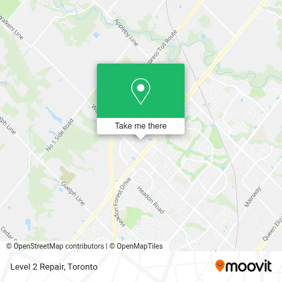 Level 2 Repair map