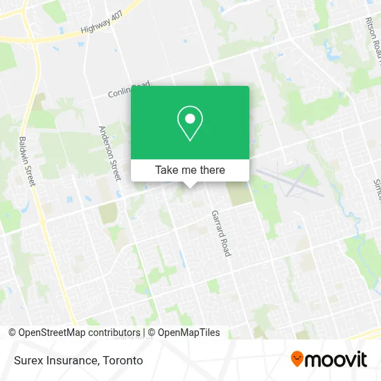 Surex Insurance map