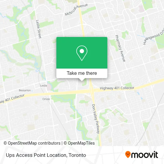 Ups Access Point Location plan