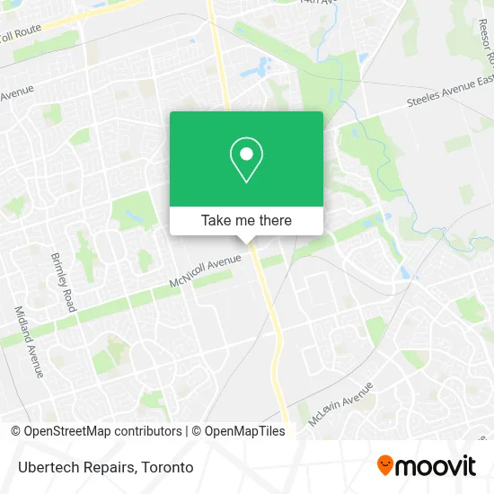 Ubertech Repairs map