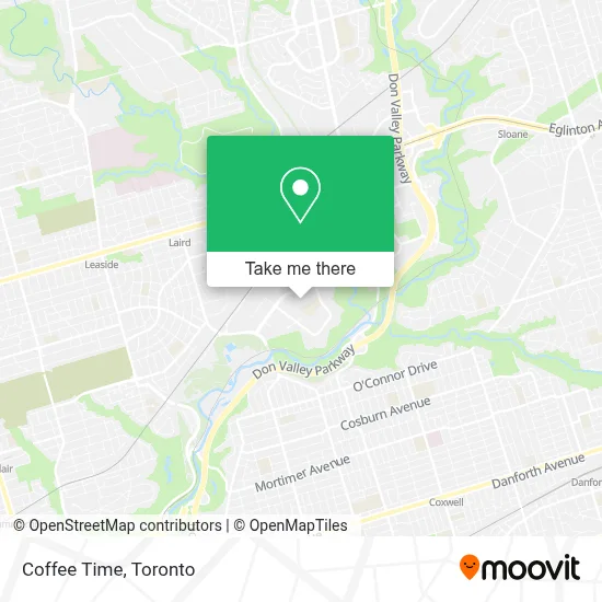 Coffee Time map