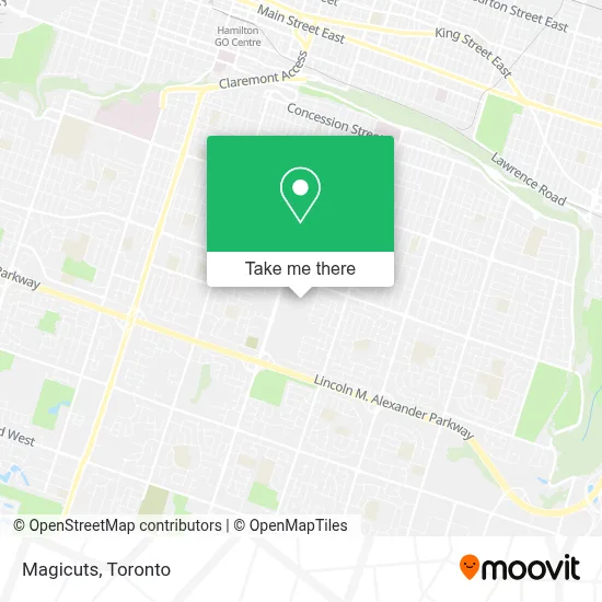 Magicuts map