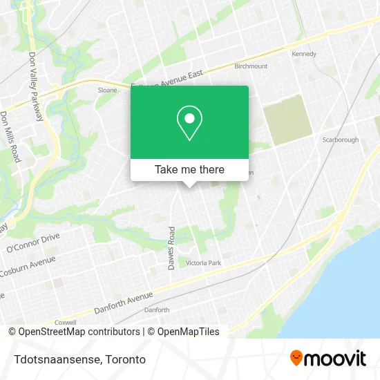 Tdotsnaansense map