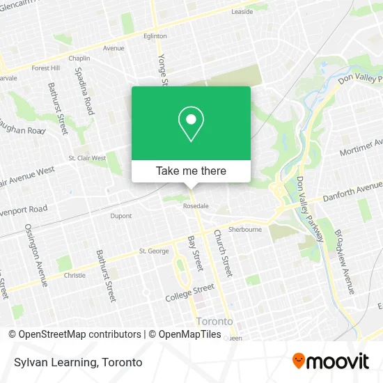Sylvan Learning map