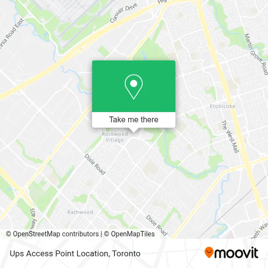 Ups Access Point Location plan
