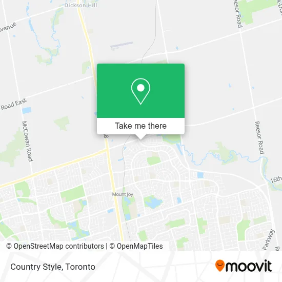 Country Style map