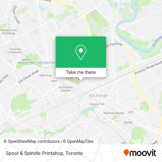 Spool & Spindle Printshop map