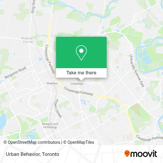 Urban Behavior map