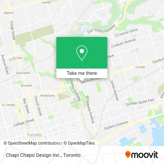 Chapi Chapo Design Inc. map