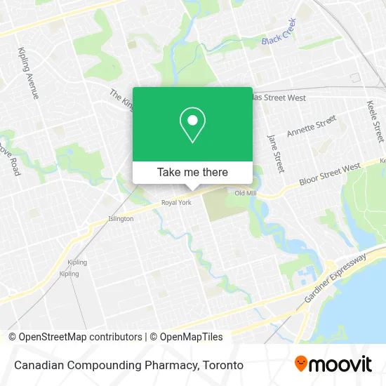 Canadian Compounding Pharmacy map