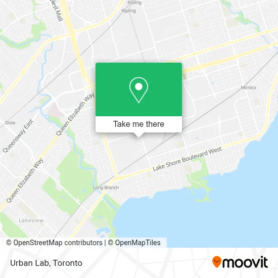 Urban Lab map