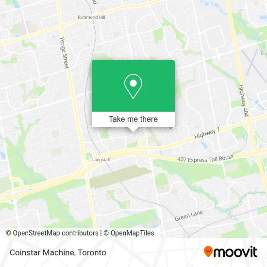 Coinstar Machine map