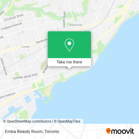 Emba Beauty Room map