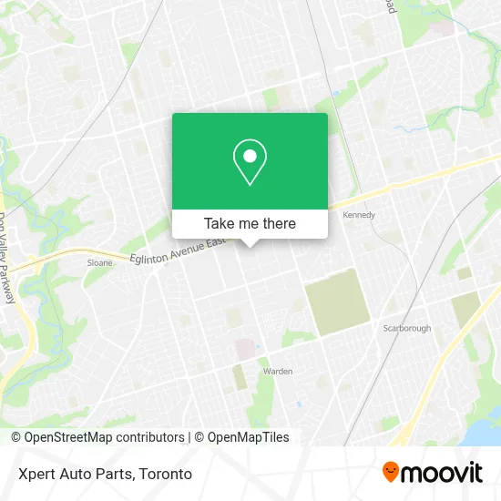 Xpert Auto Parts map