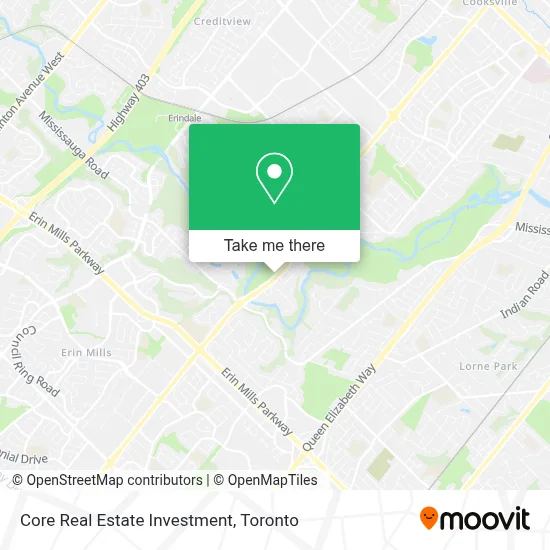 Core Real Estate Investment map