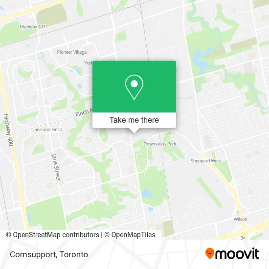 Comsupport map
