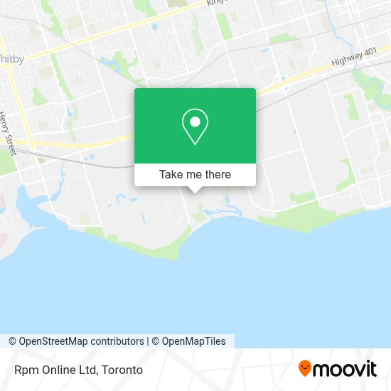Rpm Online Ltd map