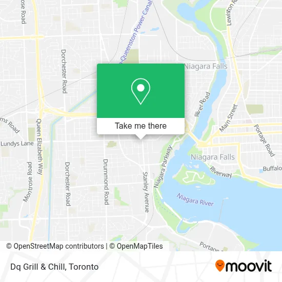 Dq Grill & Chill map