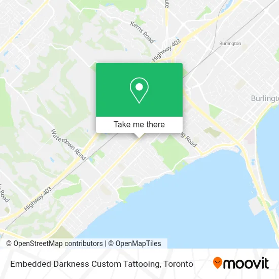 Embedded Darkness Custom Tattooing map