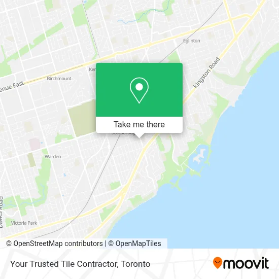 Your Trusted Tile Contractor map