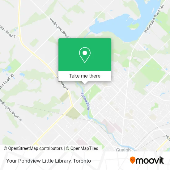 Your Pondview Little Library map