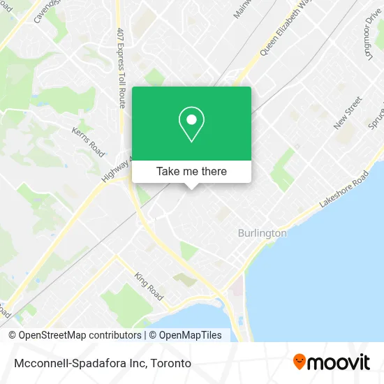 Mcconnell-Spadafora Inc map