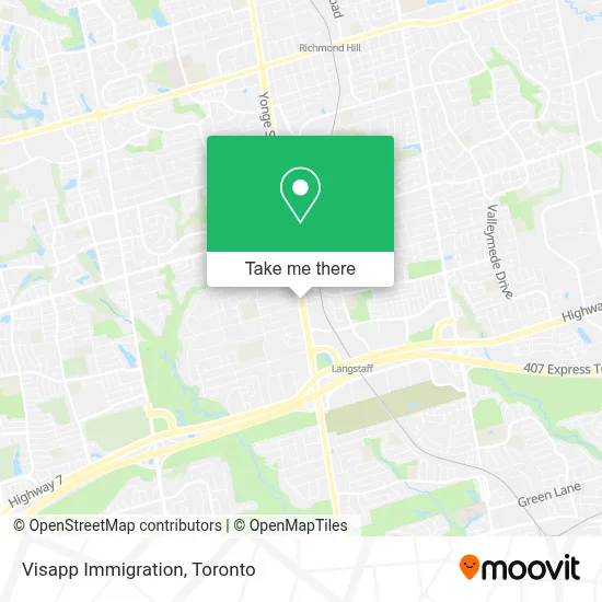Visapp Immigration map