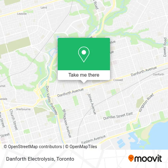 Danforth Electrolysis map