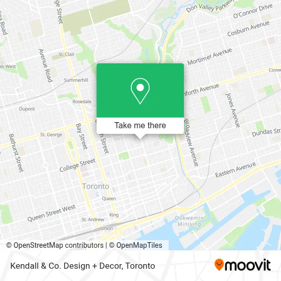 Kendall & Co. Design + Decor map