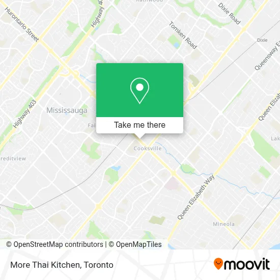 More Thai Kitchen map