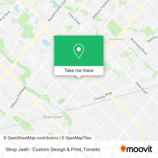 Shop Jash - Custom Design & Print map